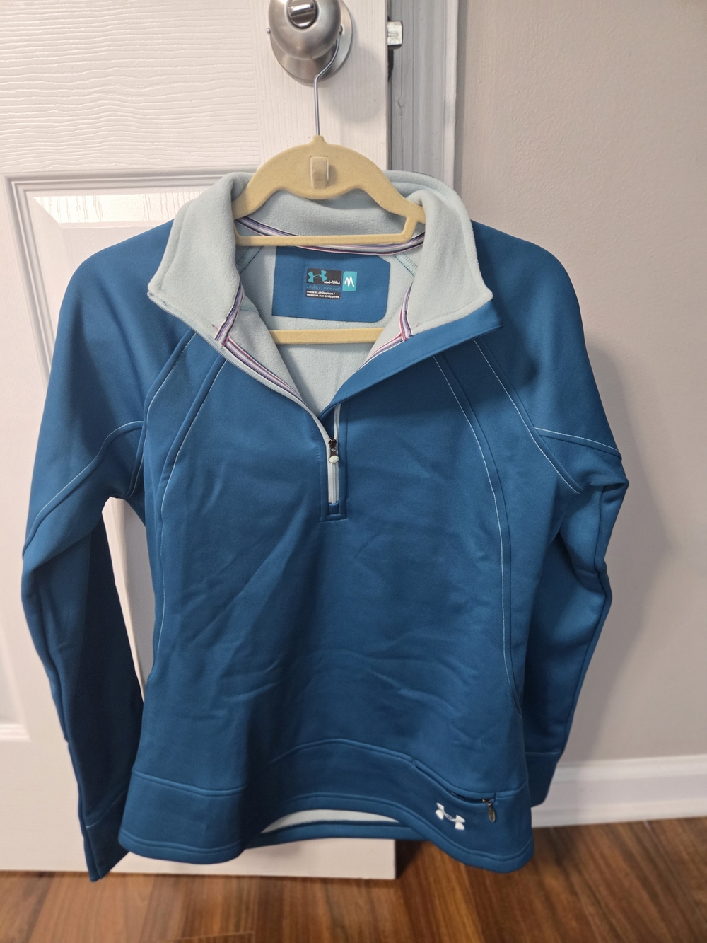Under Armour Women’s Teal Half-Zip Pullover